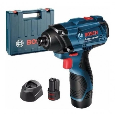 ATORNILLADOR INALAM BOSCH 12V IMPACTO GDR 120-LI KIT (2 BAT + CARGADOR