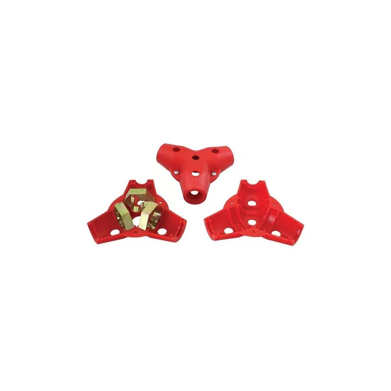 TERRAJA P/PVC SANOGASS ESTRELLA 1/2"-3/4"-1"