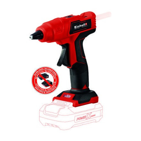 PISTOLA ENCOLADORA INALAMBRICA EINHELL TE-CG 18 LI  2222