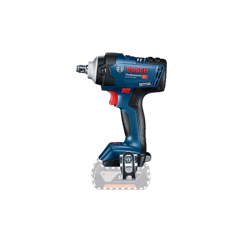 LLAVE DE IMPACTO INAL BOSCH 18V E.1/2" GDS 18V-400 400NM (SOLA)
