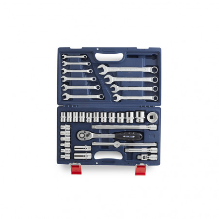 JUEGO BOCALLAVES BREMEN E.1/2" C/LLAVES COMB  35PZS 6066