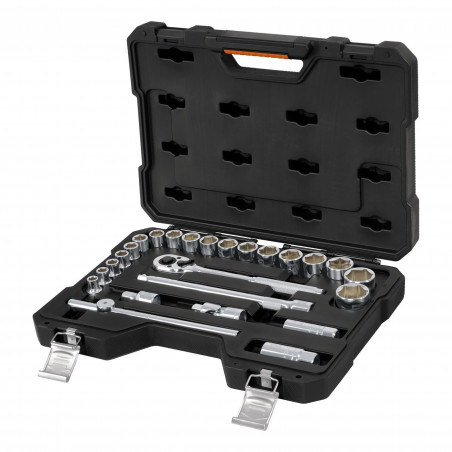 JUEGO BOCALLAVES TRUPER E.1/2" MM 23PZS 15685