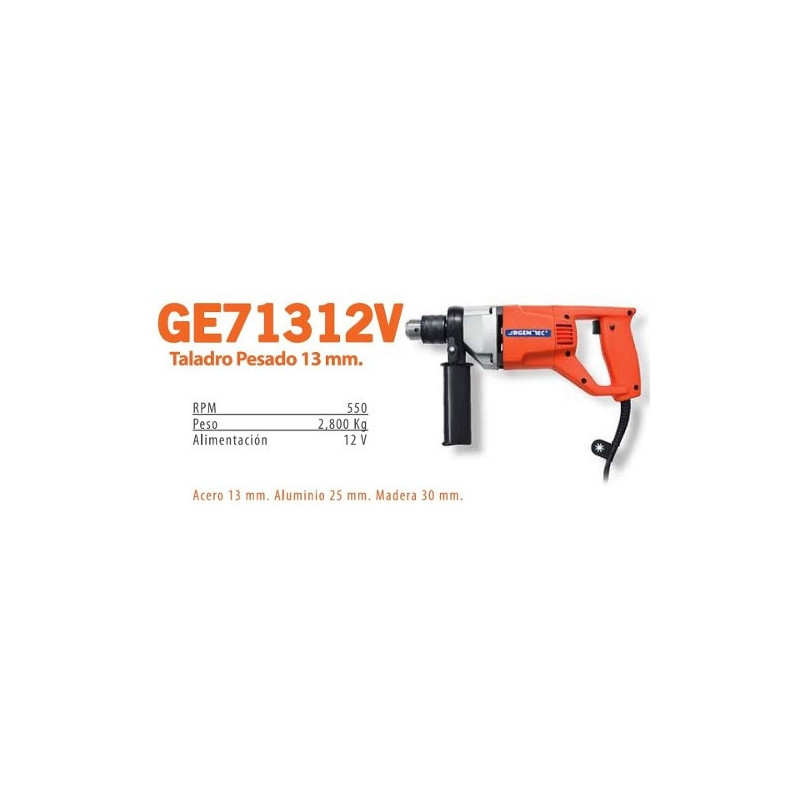 TALADRO ARGENTEC 13MM GE71312V 12VOLTS